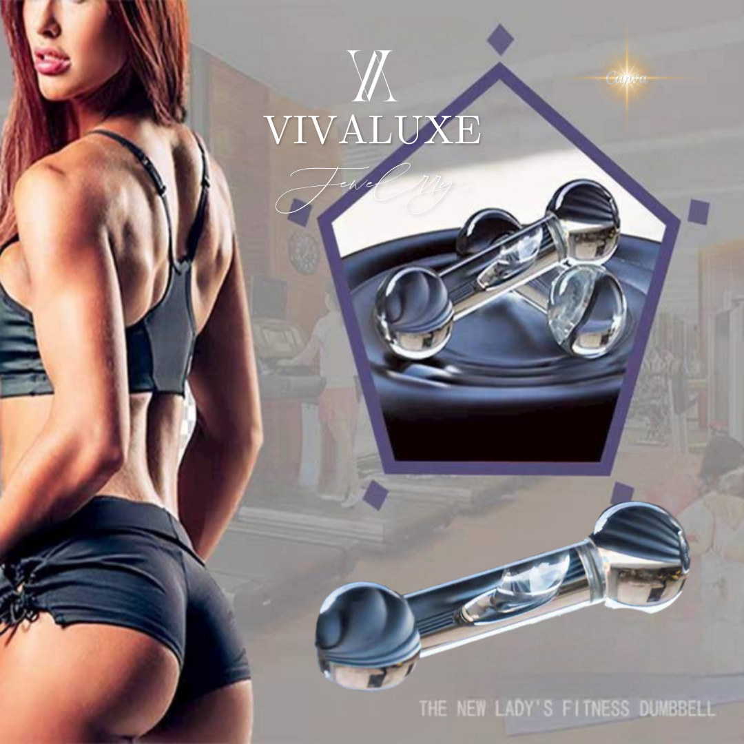 The New Lady's Fitness Dumbbell Set (ดัมเบลล์คริสตัล)
