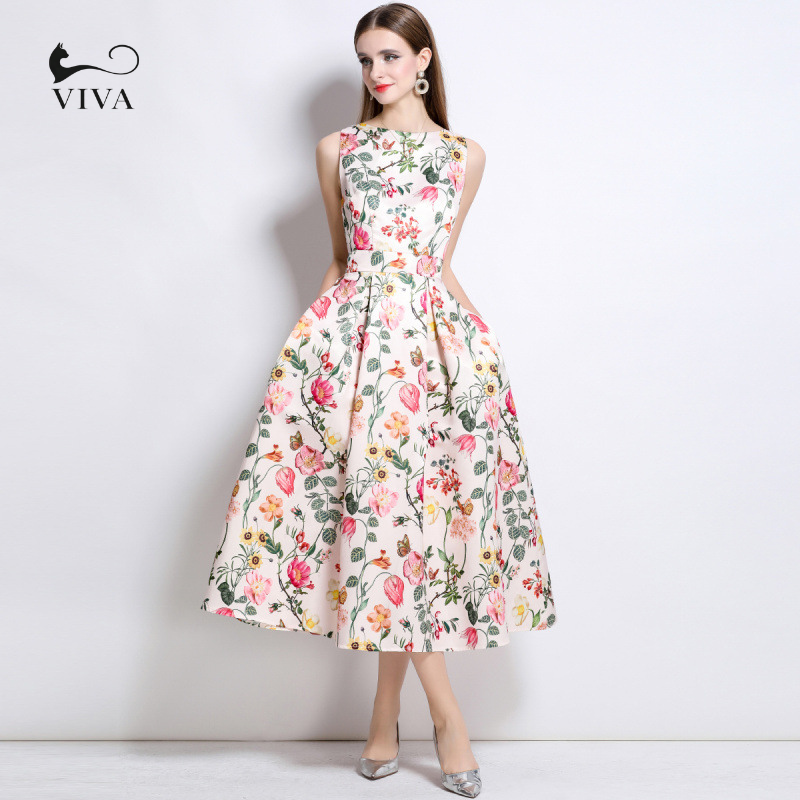 Blooming Garden Elegance Dress